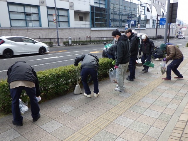 清掃活動を実施しました